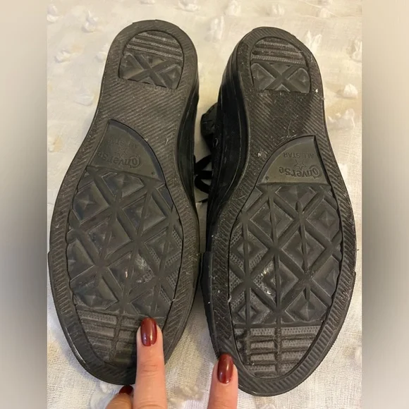 Converse- All Black - Picture 3 of 5